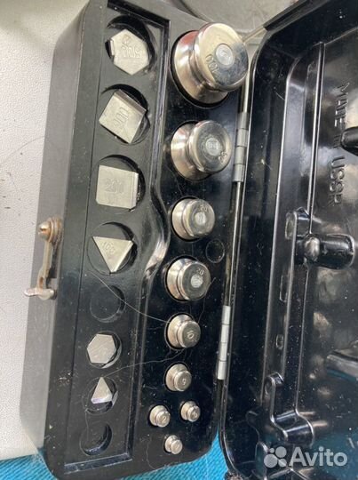 Весы старые учебные 1964г