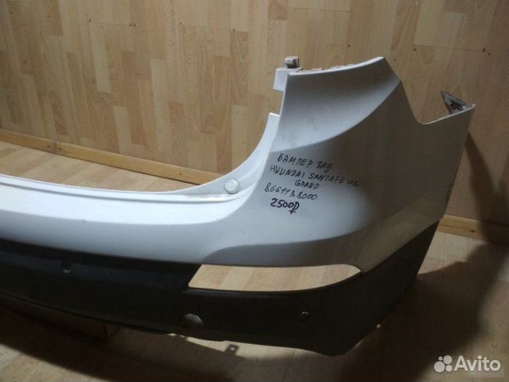 Бампер задний Hyundai Santa Fe 2 2013