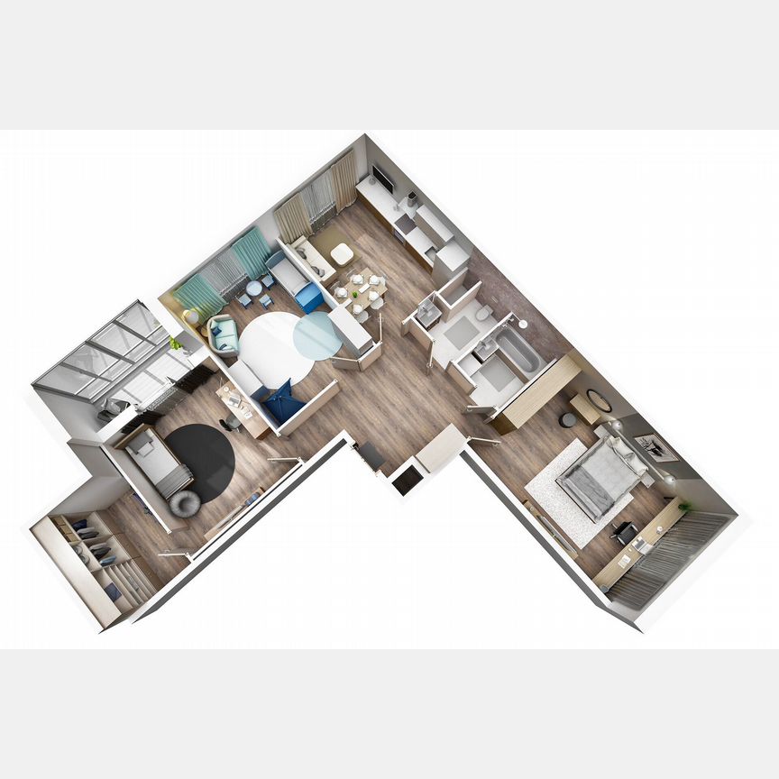 3-к. квартира, 95,1 м², 5/8 эт.