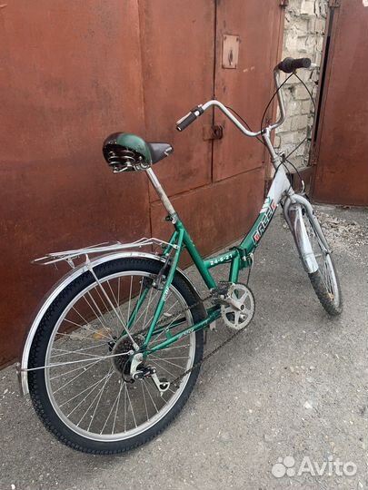 Складной racer на 24 колесах