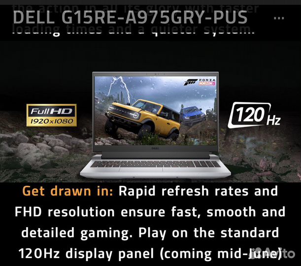 Новый,Dell G15, Ryzen 7 5800H/16/3050TI