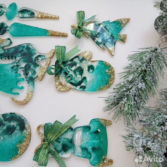 Елочные игрушки украшения