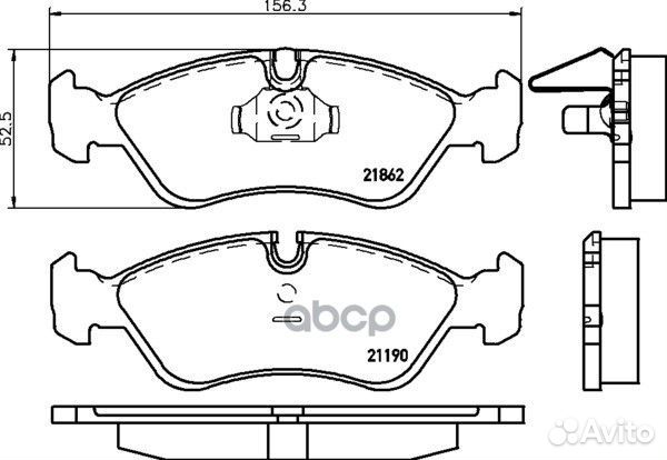Колодки тормозные дисковые передн. lanos Stufen