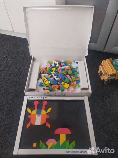 Магнитный конструктор, пазлы