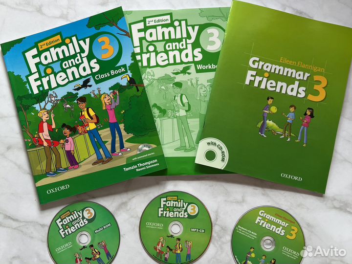 Family and friends 3+ grammar friends 3 комплект