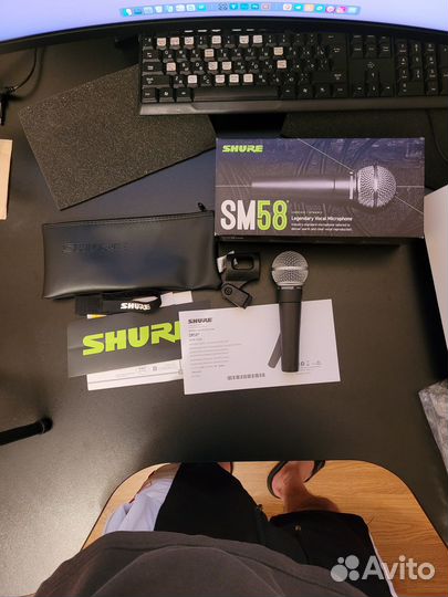 Микрофон Shure SM58 (с видео-тестом и подарками)