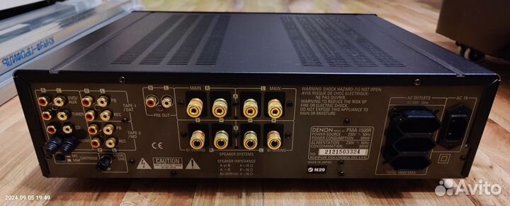Усилитель Denon pma 1500r 220В