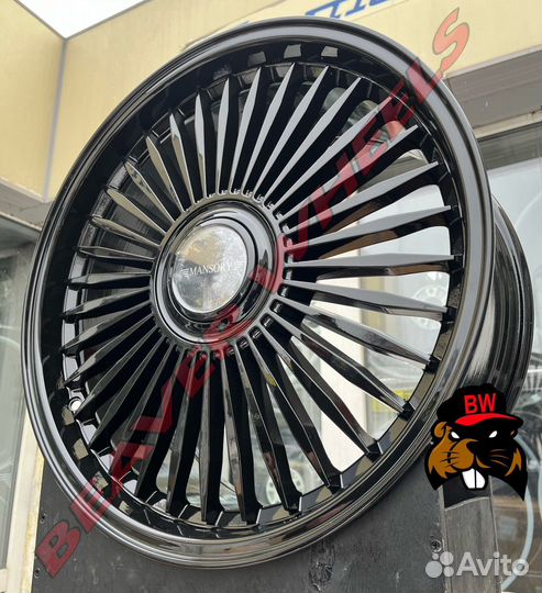 Диски R18 5x112 Mansory Black