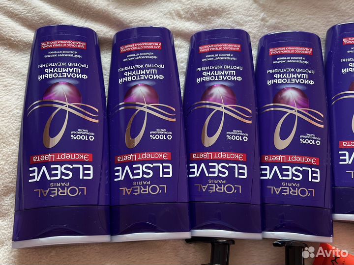 Шампани женские и мужской гель