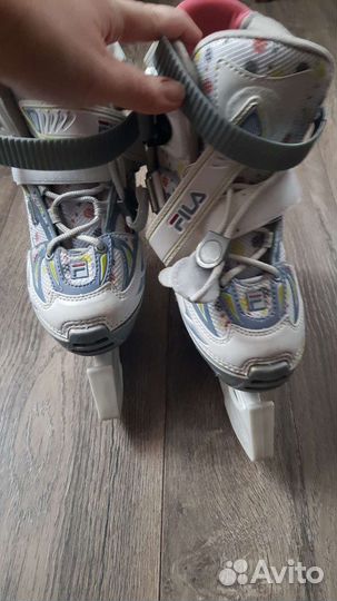 Коньки для девочки раздвижные