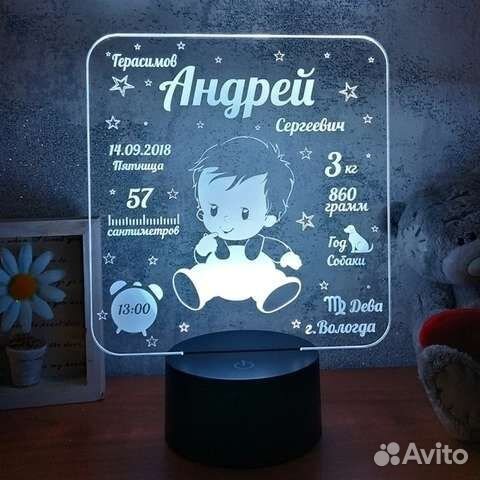 Метрика светильник ночник