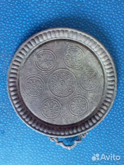 Старинный детский поднос