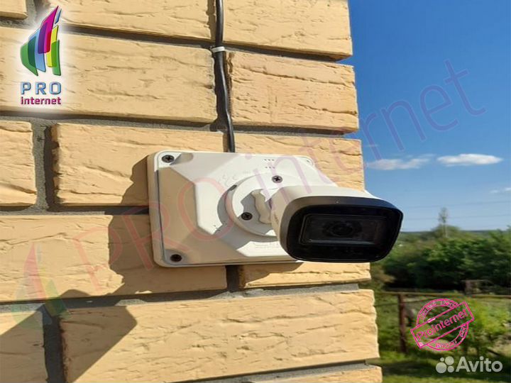 Монтаж видеонаблюдения в частный дом