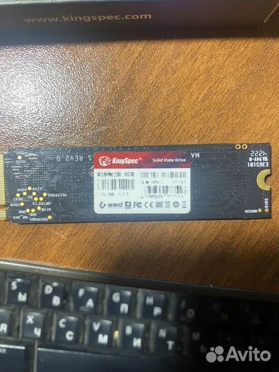 Ssd m2 nvme gen 3 Kingspec 512 gb