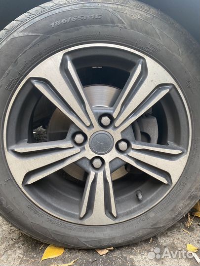 Литые диски на солярис киа r15