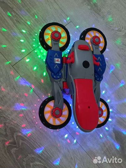 Электрический мотоцикл игрушка для мальчика