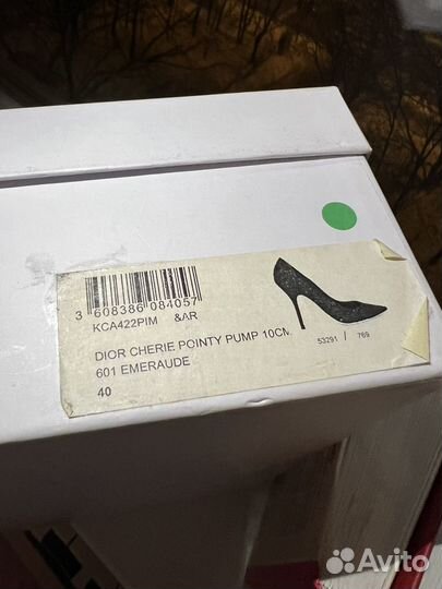 Туфли женские 40 размер Dior