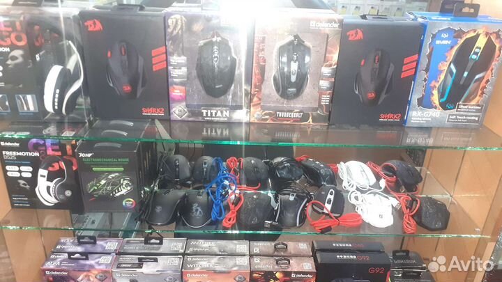 Игровая RGB мышка много