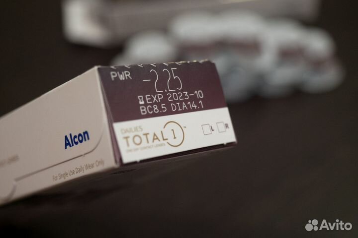 Контактные линзы Alcon Dailies Total1