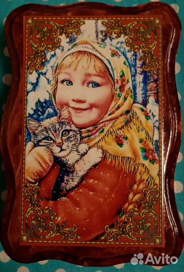 Шкатулка деревянная