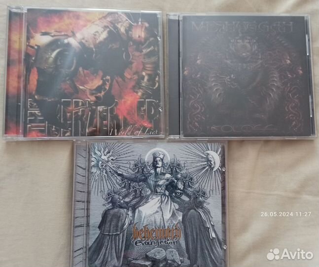 Death Metal CD лицензия (irond, fono,Союз. CDM)