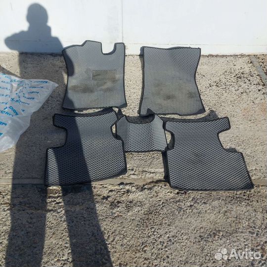 Коврики Эва, серые Лада Веста