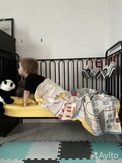 Кроватка детская 0-3 металлическая