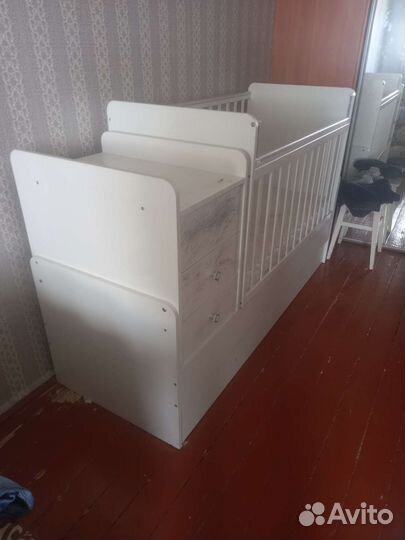 Большой детский манеж бу