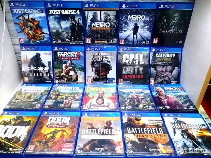 Игры ps4 ps5 Шутеры (обмен с доплатой)
