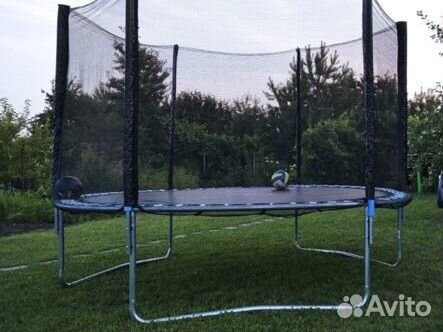 Батут с сеткой