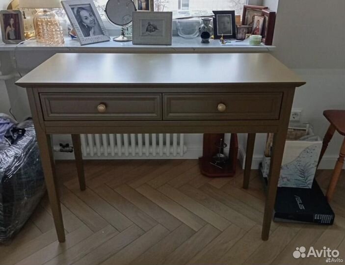 Стол консоль 2 ящика