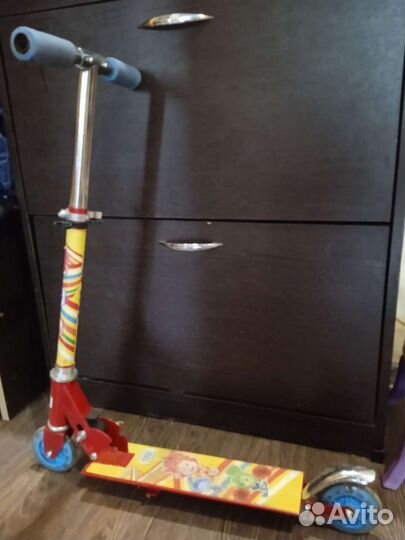 Самокат детский двухколесный бу