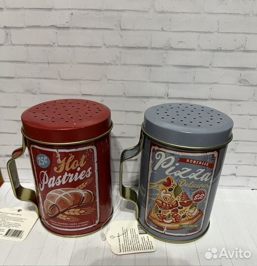 Банка для специй в стиле ретро