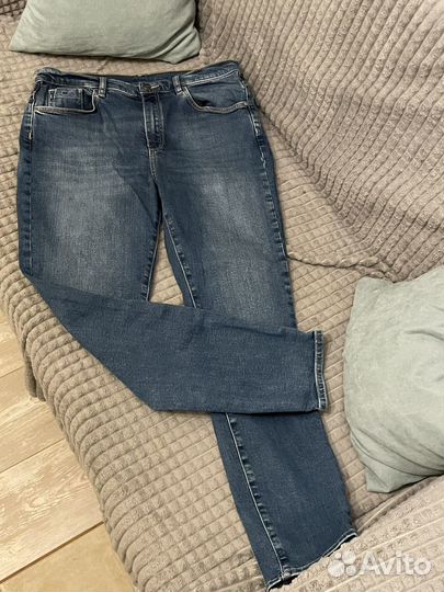 Джинсовые брюки massimo dutti 40 euro, 46 рус