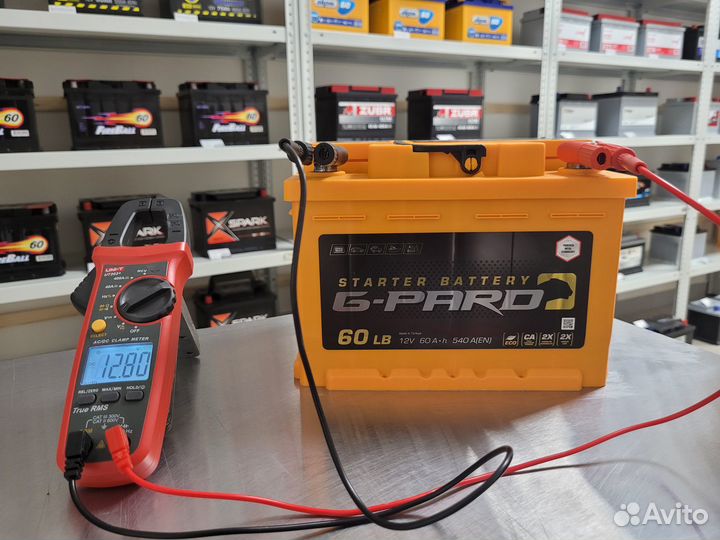 Аккумулятор G-pard 60Ah о.п. 540A LB2L 242x175x175