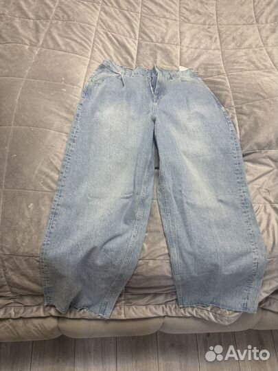 Джинсы zara 38 relaxed fit