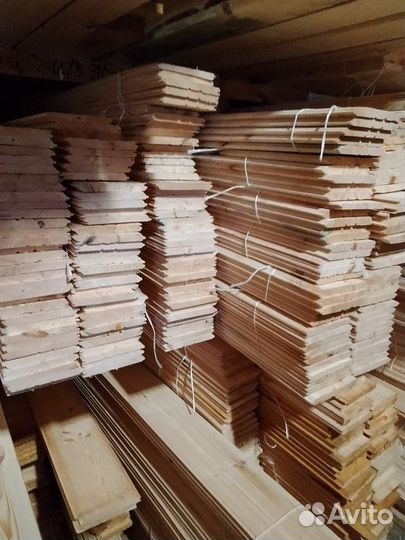 Имитация бруса Сосна сорт ав.Пиломатериалы от 3 м3