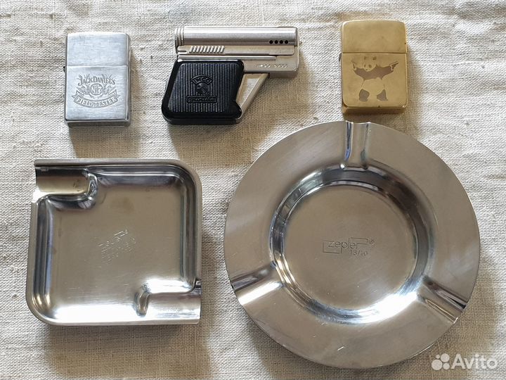 Зажигалки Imco Gunlite, Zippo, пепельницы Zepter