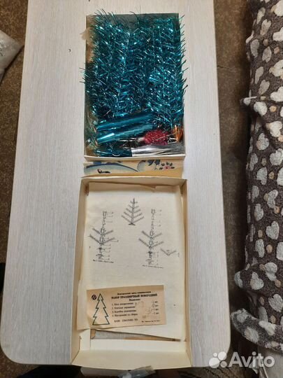 Ель искуственная голубая СССР