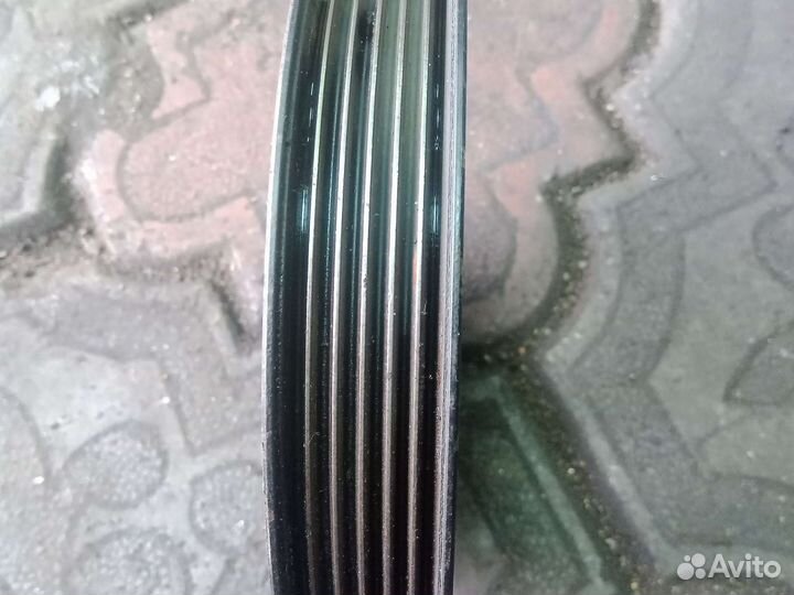 Шкив коленвала на Киа Рио 3. Мотор G4FA