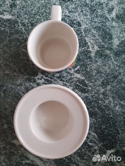 Кофейная чашка с блюдцем 100мл