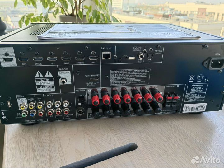 Ресивер Pioneer vsx-827-k av receiver