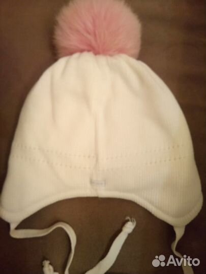 Шапка зимняя Польша 50-52 р-р на 6-8 лет