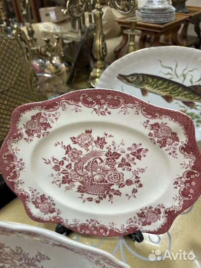 Блюдо сервировочное винтаж