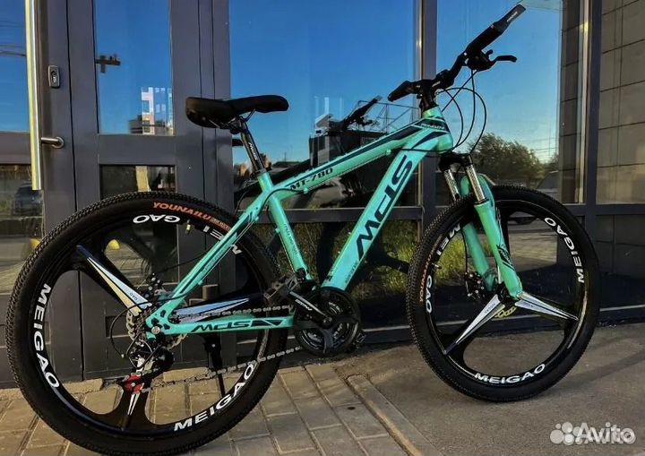 Велосипед на литых дисках