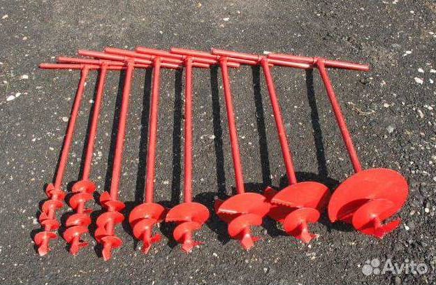 Садовый бур для столбов