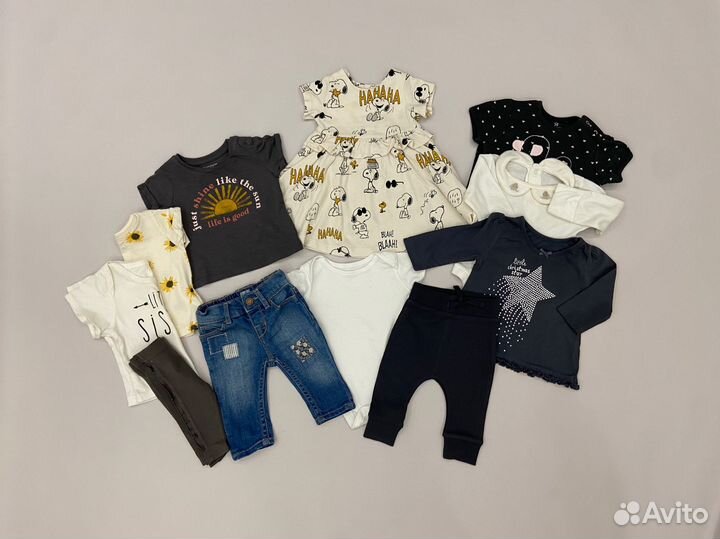 Пакет модной одежды для девочки 62