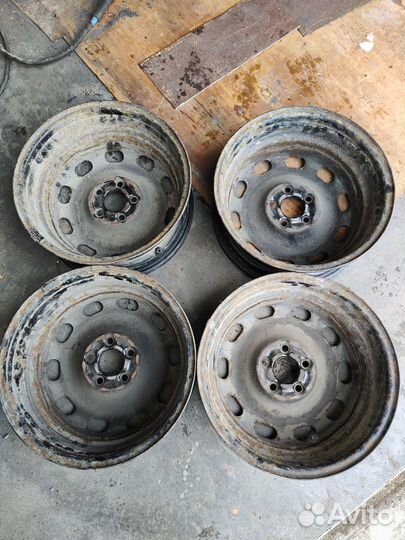 Диски r 15 5x100 1J0601027AB Volkswagen VAG skoda