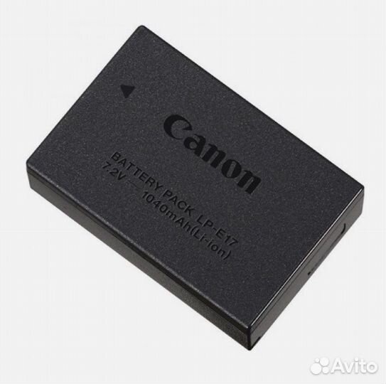 Аккумулятор и зарядка от canon 750d