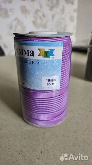 Кант атласный 65м/10мм